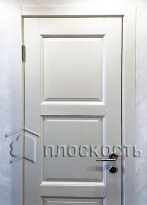 Наша установка деревянных дверей фабрики ОКА в пос. Янино Всеволожского района